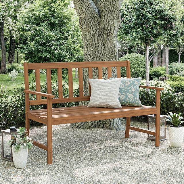 Borkum Garden Bench - Inland Furniture (San Bernardino, CA)
