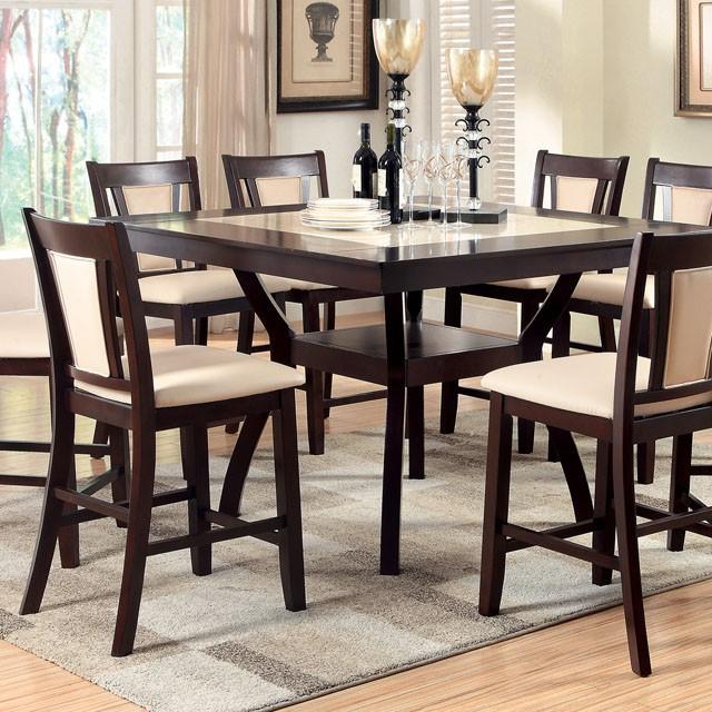 Brent Counter Ht Table Set - Inland Furniture (San Bernardino, CA)
