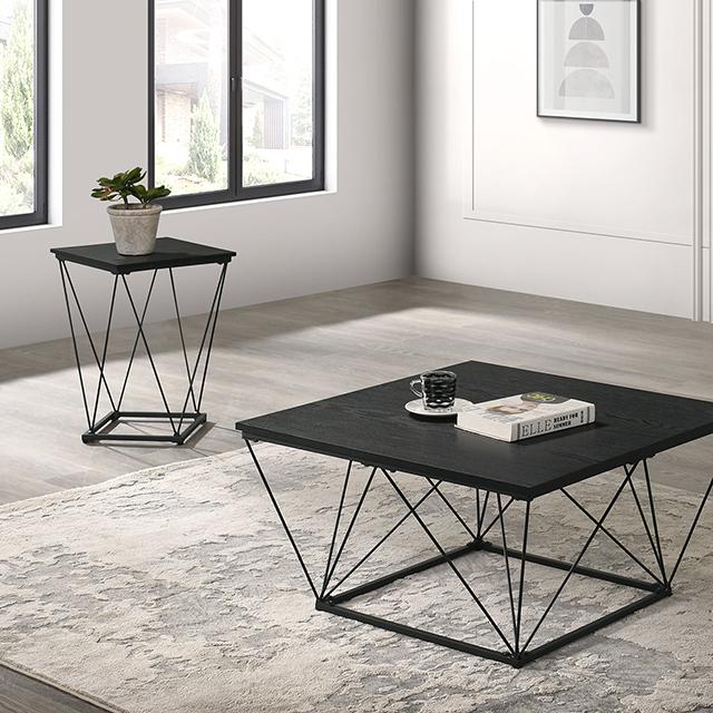 Whetstone 3 Pc. Table Set Black - Inland Furniture (San Bernardino, CA)