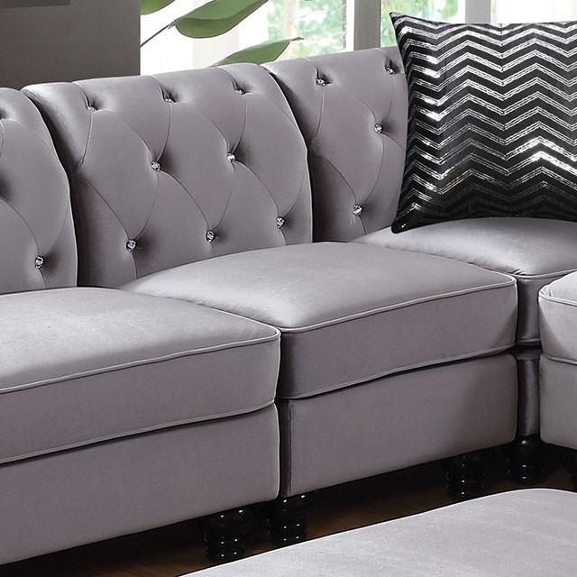 Jolanda Left Armless Chair - Inland Furniture (San Bernardino, CA)