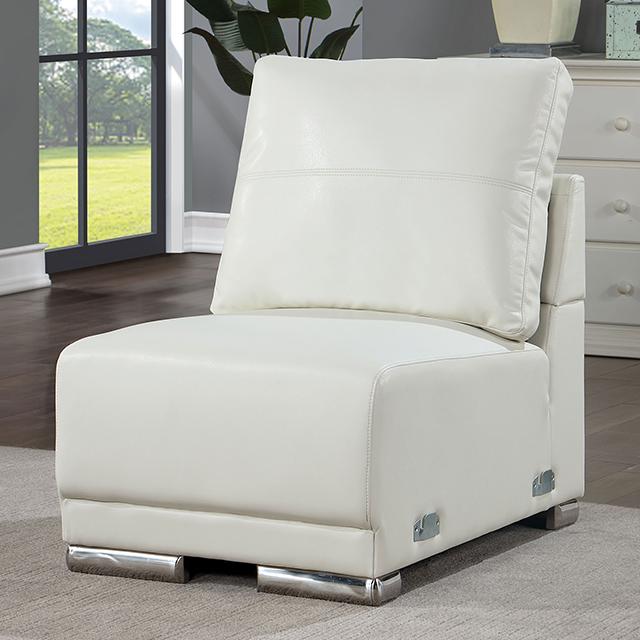 Althea Armless Chair - Inland Furniture (San Bernardino, CA)