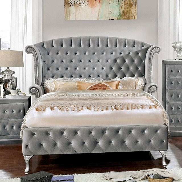 Alzir 4 & 5 Pc Queen Bedroom Set - Inland Furniture (San Bernardino, CA)