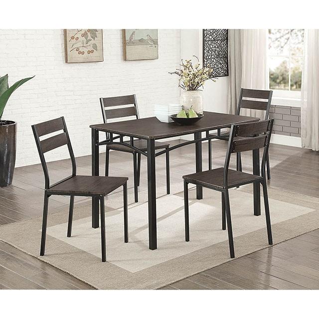 Westport 5 Pc. Dining Table Set - Inland Furniture (San Bernardino, CA)