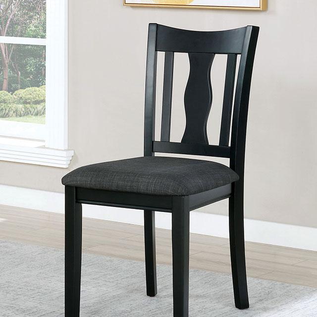 Carbey Side Chair (2/CTN) - Inland Furniture (San Bernardino, CA)
