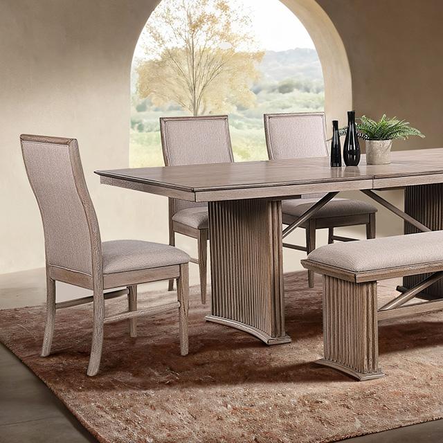 Ellesmere 6 Pc Dining Table Set - Inland Furniture (San Bernardino, CA)