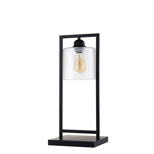 Zoe Black 6"H Table Lamp - Inland Furniture (San Bernardino, CA)