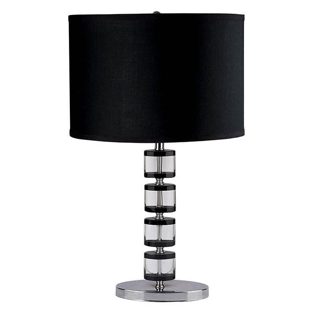 Zoe Black Table Lamp - Inland Furniture (San Bernardino, CA)
