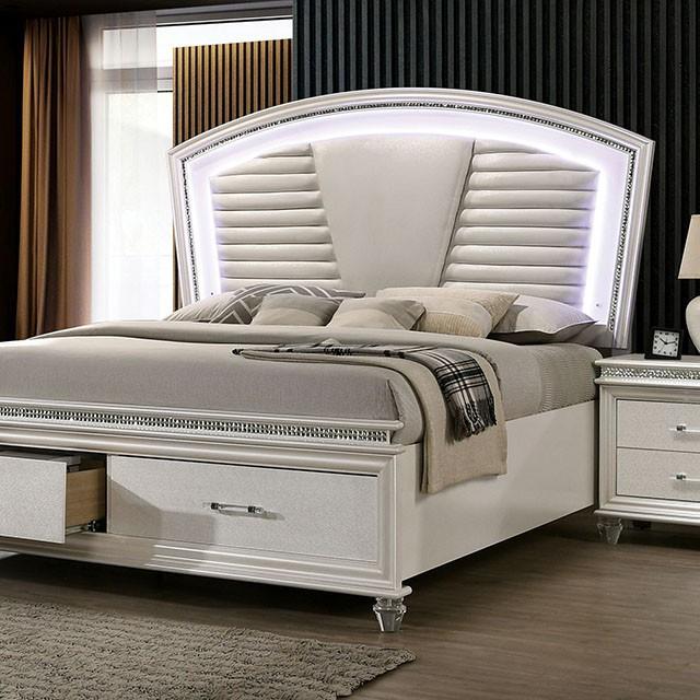 MADDIE Cal.King, E.King, & Queen Bed - Inland Furniture (San Bernardino, CA)