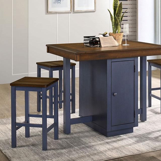 Azurine 5 Pc. Counter Ht. Set - Inland Furniture (San Bernardino, CA)