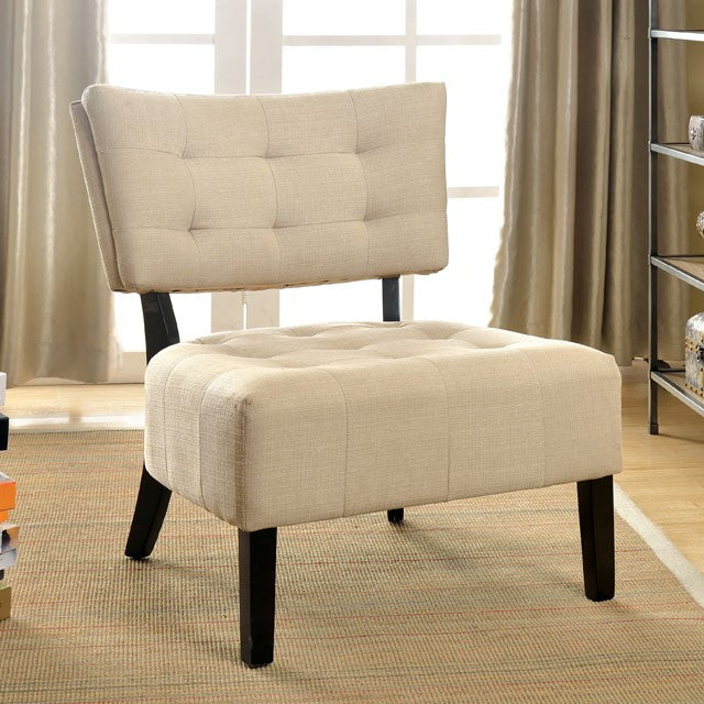 Seia Accent Chair Beige - Inland Furniture (San Bernardino, CA)