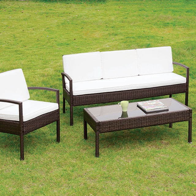 Makenna 4 Pc. Patio Seating Set - Inland Furniture (San Bernardino, CA)
