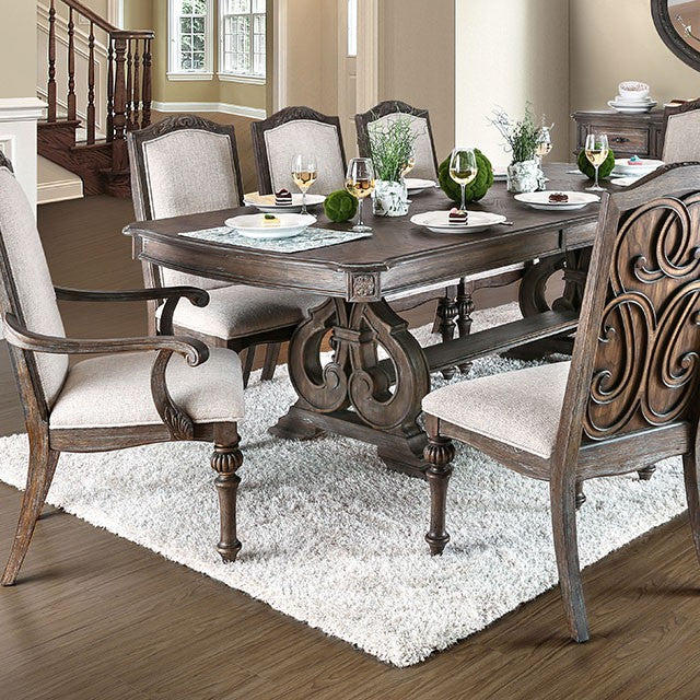 Arcadia Dining Table Set - Inland Furniture (San Bernardino, CA)