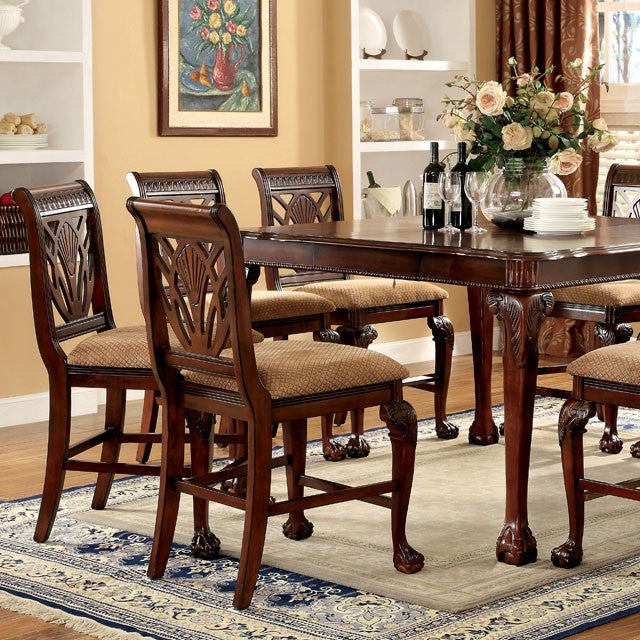 PETERSBURG II Cherry Counter Ht. Table - Inland Furniture (San Bernardino, CA)