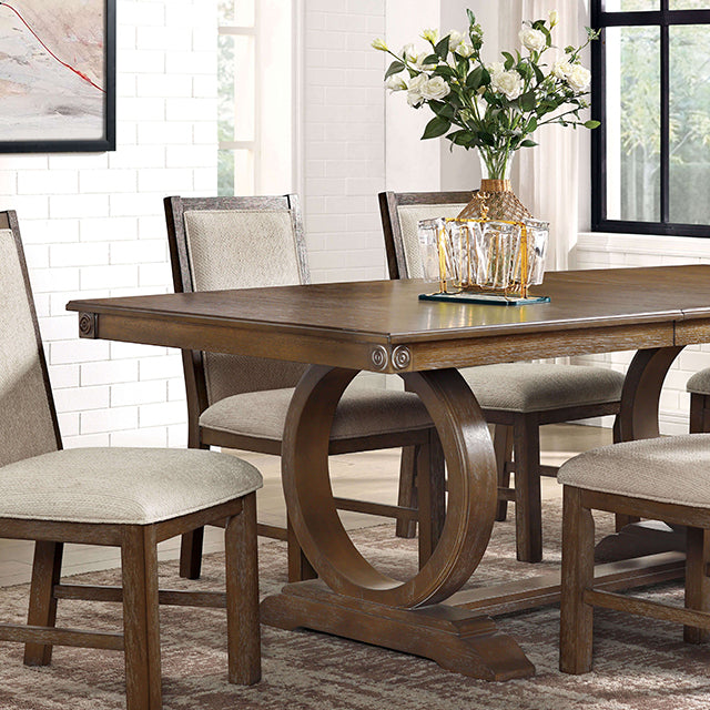 Monclova 7 Pc Dining Table Set - Inland Furniture (San Bernardino, CA)