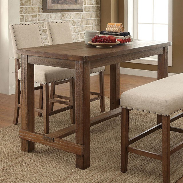 Sania 5 Pc Counter Ht Table Set - Inland Furniture (San Bernardino, CA)