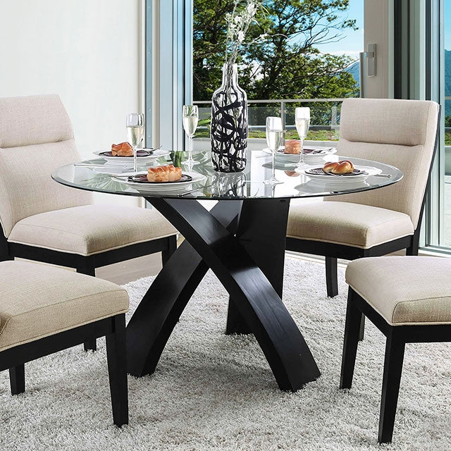 Jasmin 5 Pc Dining Table Set - Inland Furniture (San Bernardino, CA)