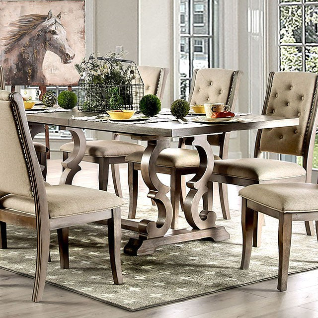 Patience Dining Table Set - Inland Furniture (San Bernardino, CA)