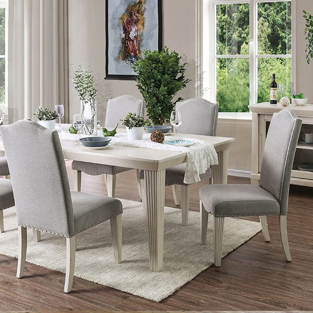 Daniella 7 Pc Dining Table Set - Inland Furniture (San Bernardino, CA)