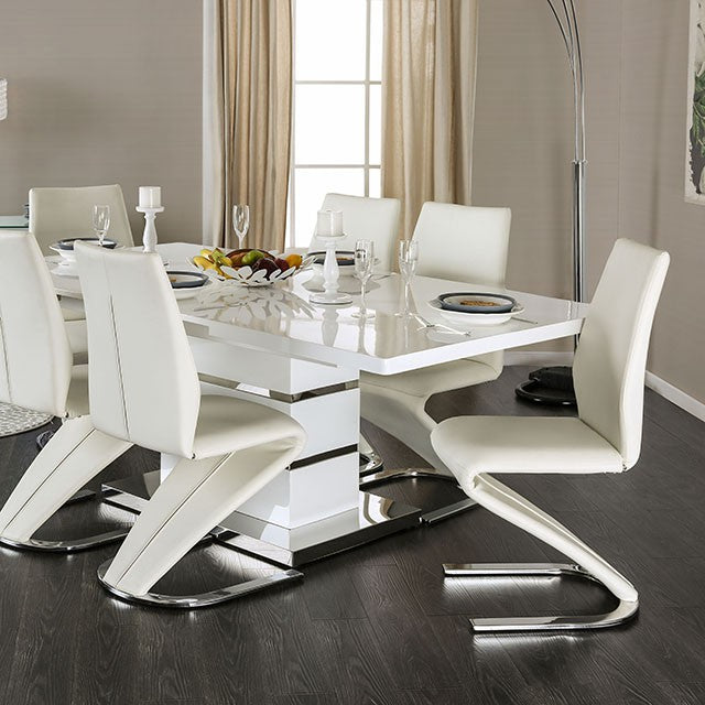 Midvale 7 Pc Dining Table Set - Inland Furniture (San Bernardino, CA)