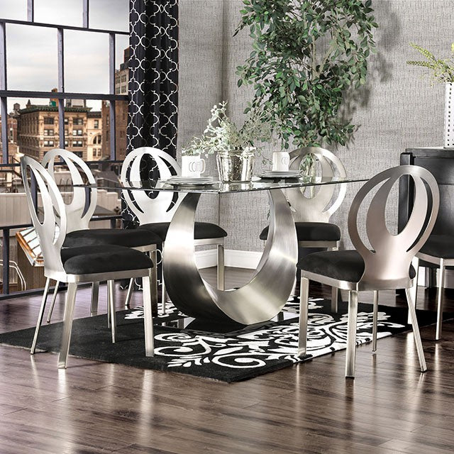 Orla 7 Pc Dining Table Set - Inland Furniture (San Bernardino, CA)