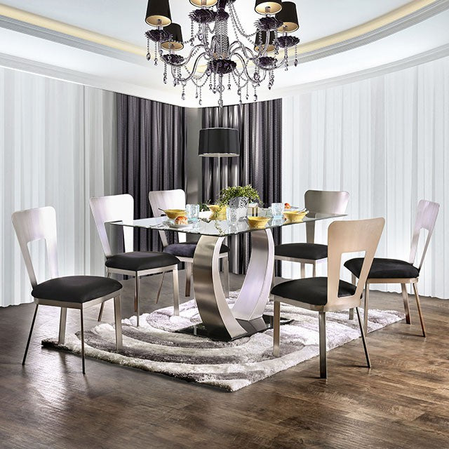 Nova 7 Pc Dining Table Set - Inland Furniture (San Bernardino, CA)
