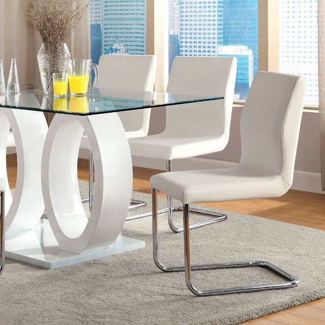 Lodia 7 Pc Dining Table Set - Inland Furniture (San Bernardino, CA)