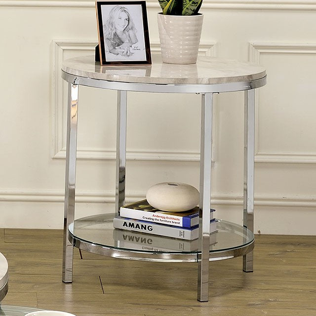 Shauna End Table - Inland Furniture (San Bernardino, CA)