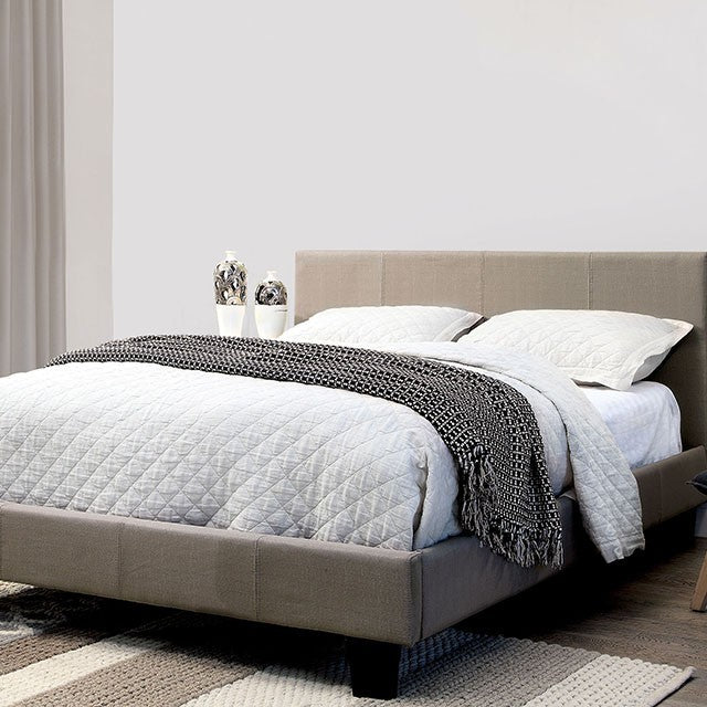 Sims Bed Grey & Black - Inland Furniture (San Bernardino, CA)