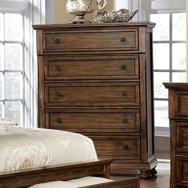Wells Chest Brown - Inland Furniture (San Bernardino, CA)
