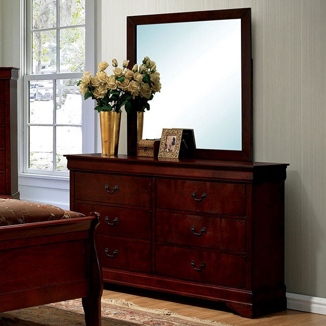 Louis Philippe Dresser Chrome - Inland Furniture (San Bernardino, CA)