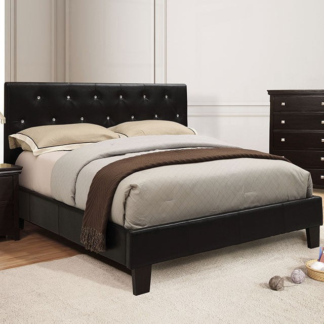 Velen Bed Black & White - Inland Furniture (San Bernardino, CA)
