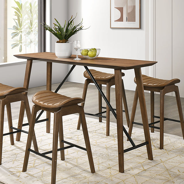 Klamath 5 Pc Counter Ht Table Set - Inland Furniture (San Bernardino, CA)