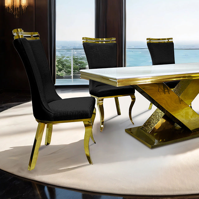 Palazzo 7 Pc Dining Table Set - Inland Furniture (San Bernardino, CA)