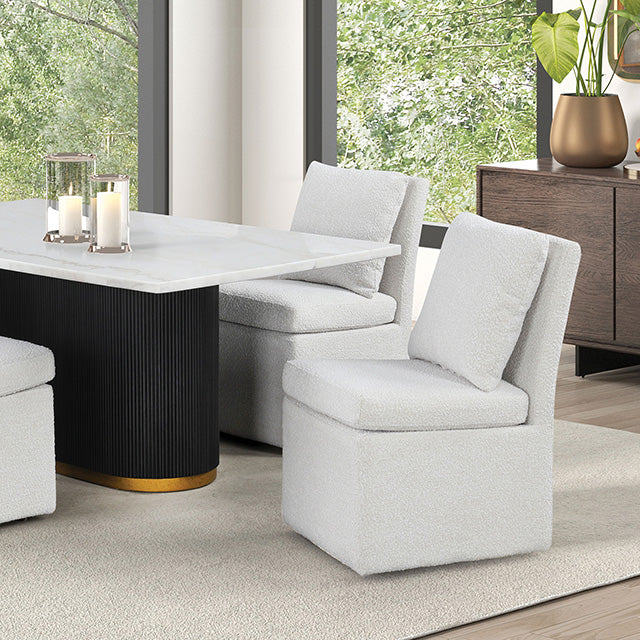 Morges 5 Pc Dining Table Set - Inland Furniture (San Bernardino, CA)