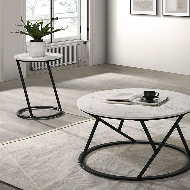 Ronde 3 Pc. Table Set - Inland Furniture (San Bernardino, CA)