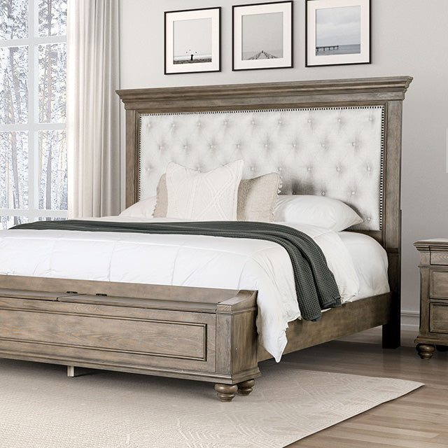Philomath E.King & Queen Bed - Inland Furniture (San Bernardino, CA)