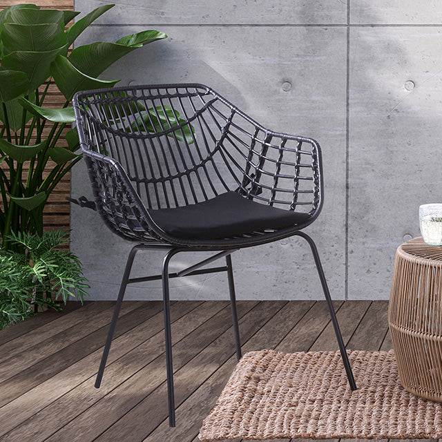 Livana Outdoor Chair (2/CTN) - Inland Furniture (San Bernardino, CA)