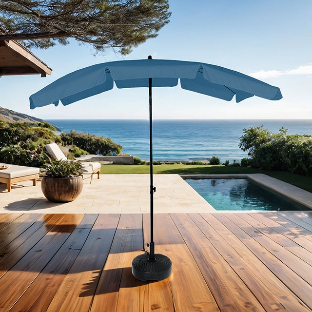 Sleek Rectangular Tilting Umbrella - Inland Furniture (San Bernardino, CA)