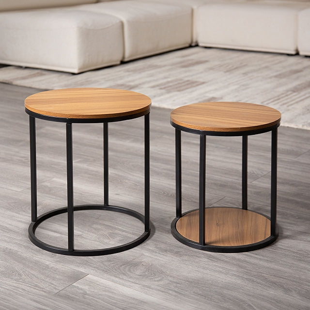 Mollie Nesting Tables (2/CTN) - Inland Furniture (San Bernardino, CA)