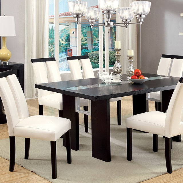 Luminar 7 Pc Dining Table Set - Inland Furniture (San Bernardino, CA)