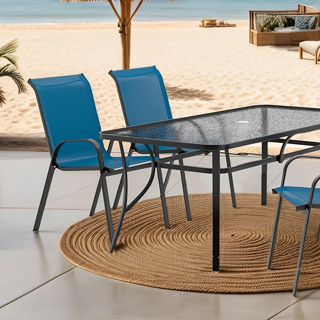 Pierro 5 Pc. Outdoor Dining Set - Inland Furniture (San Bernardino, CA)