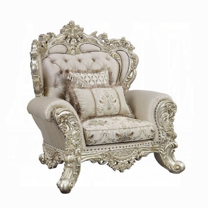 Danae Chair With 2 Pillows - Inland Furniture (San Bernardino, CA)