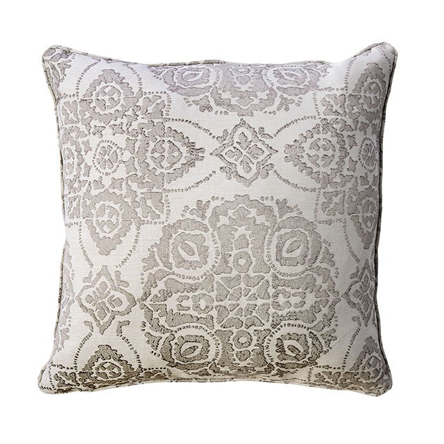 Joy Cream/Gray 20" X 20" Pillow, Cream & Gray (2/CTN) - Inland Furniture (San Bernardino, CA)
