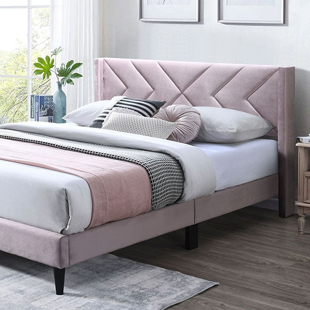 Cherry Queen Bed - Inland Furniture (San Bernardino, CA)