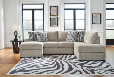 Calnita Sectional with Chaise - Inland Furniture (San Bernardino, CA)