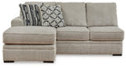 Calnita Sectional with Chaise - Inland Furniture (San Bernardino, CA)