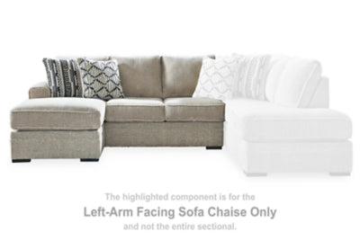 Calnita Sectional with Chaise - Inland Furniture (San Bernardino, CA)