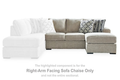Calnita Sectional with Chaise - Inland Furniture (San Bernardino, CA)