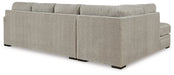 Calnita Sectional with Chaise - Inland Furniture (San Bernardino, CA)