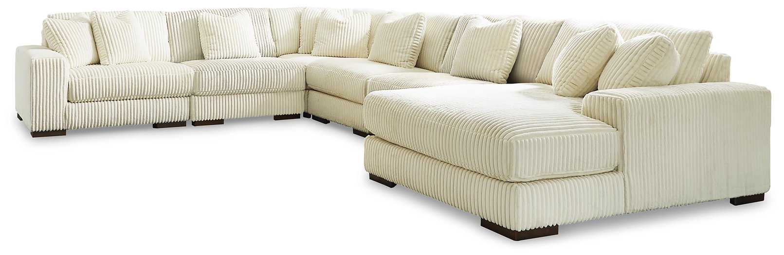 Lindyn Sectional with Chaise - Inland Furniture (San Bernardino, CA)